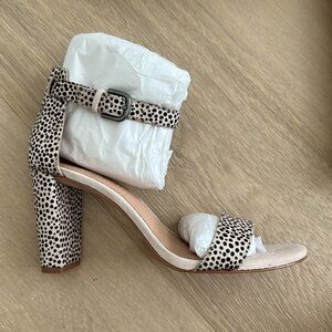 Madewell Occasion Sandals in Calf Hair